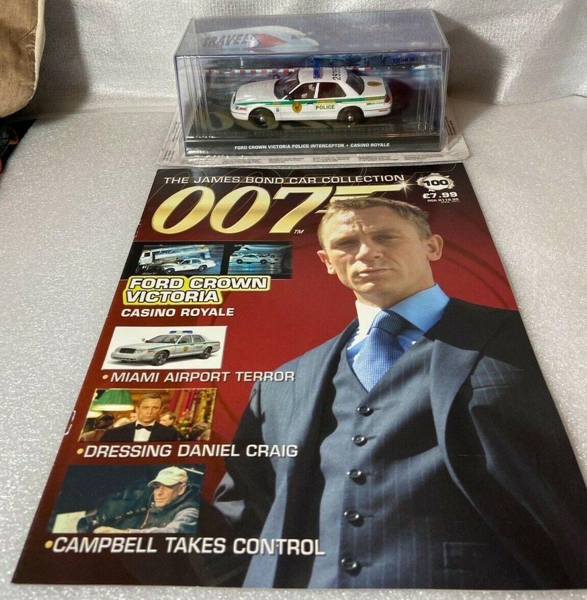 EAGLEMOSS James Bond Car Collection # 100 Ford Crown Victoria ...