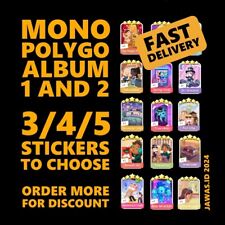 MONOPOLY GO ALL 4/5 STAR STICKERS | ALL ALBUM |  FAST DELIVERY picture