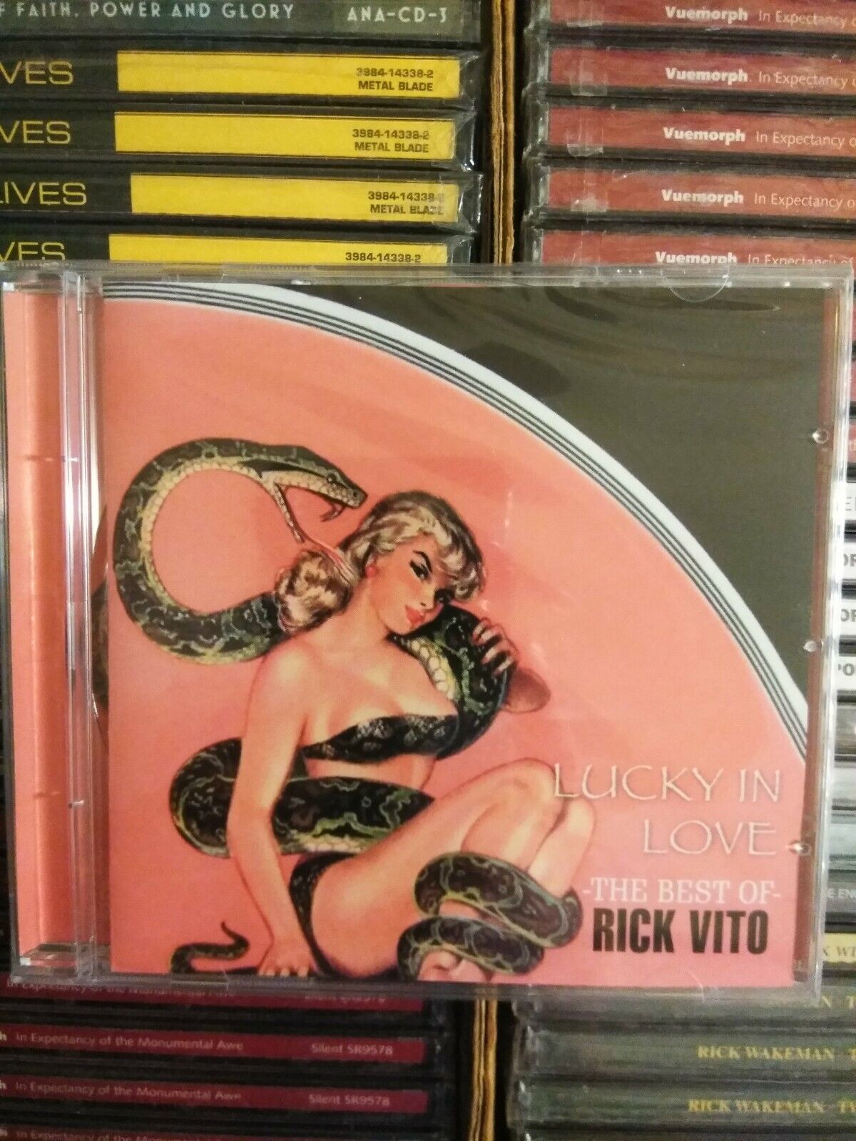 RICK VITO / Lucky In Love The Best Of  CD 2009 New Sealed