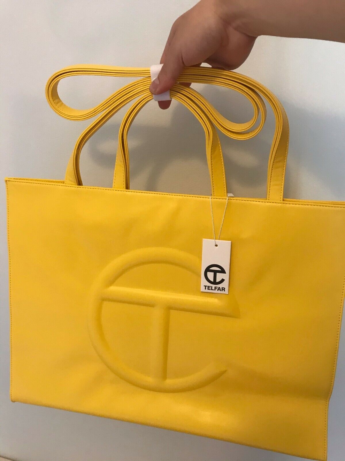 TELFAR Shopping Bag - Large Yellow (NEW WITH TAGS) for Sale ...
