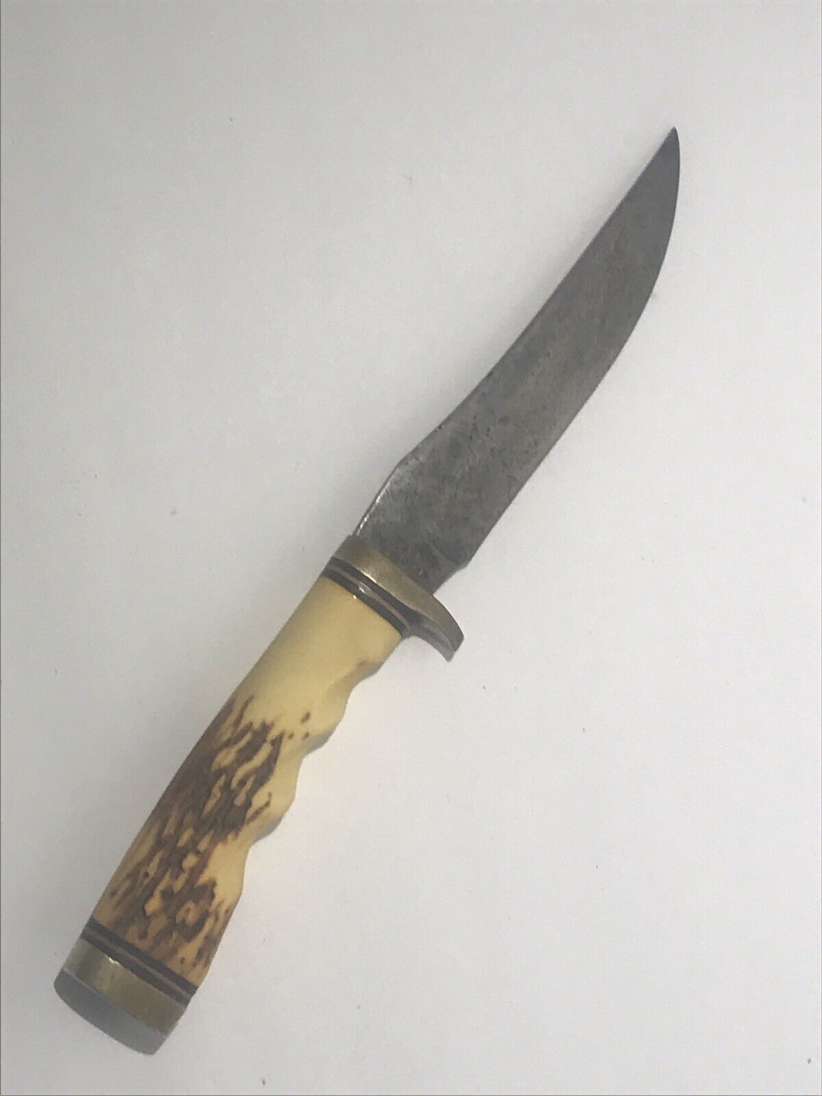 Vintage Craftsman Fixed Blade Hunting Knife / Schrade 49er? USA Made High Carbon