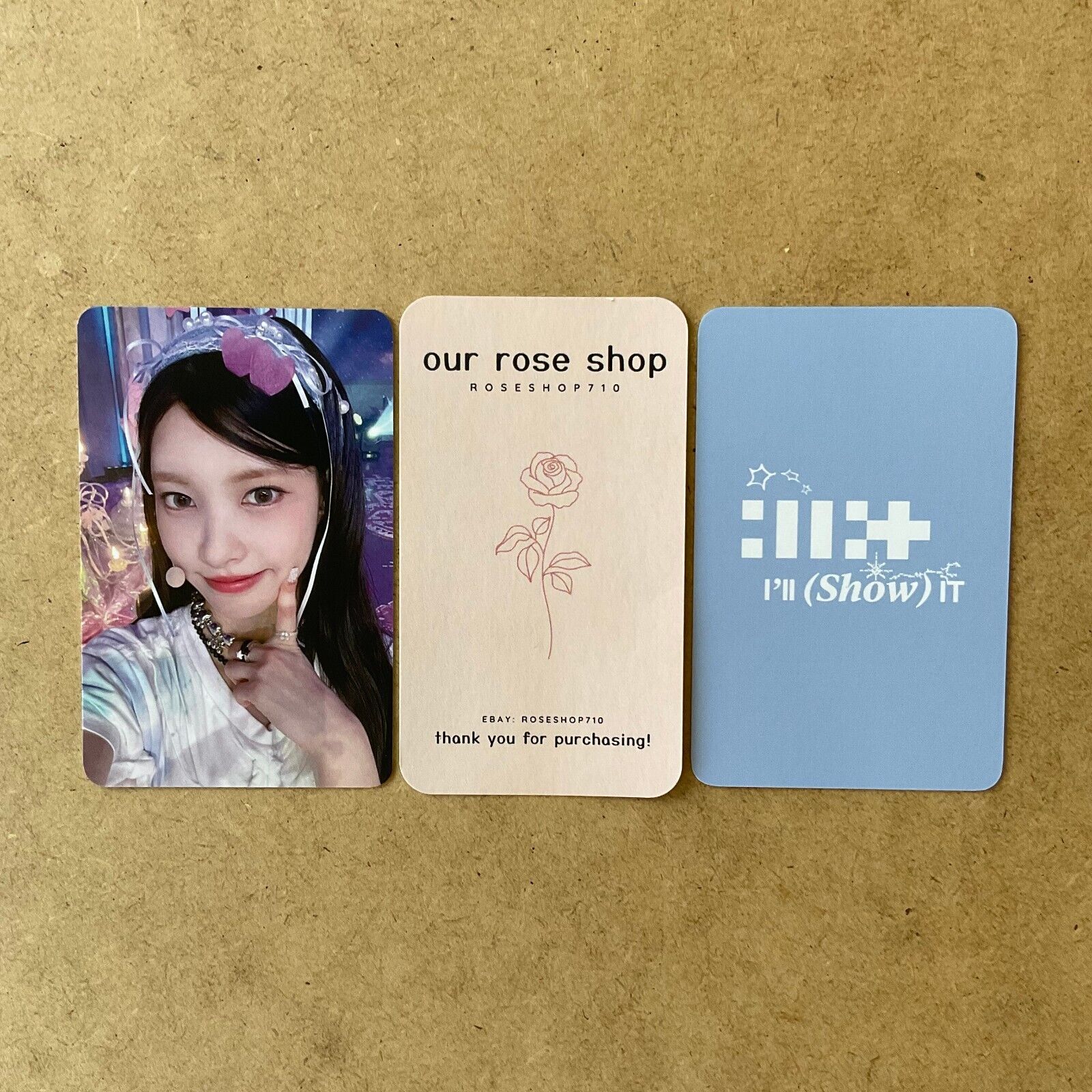 ILLIT 1st Mini Album Super Real Me Ktown4U M2 Debut Show Gift Official Photocard